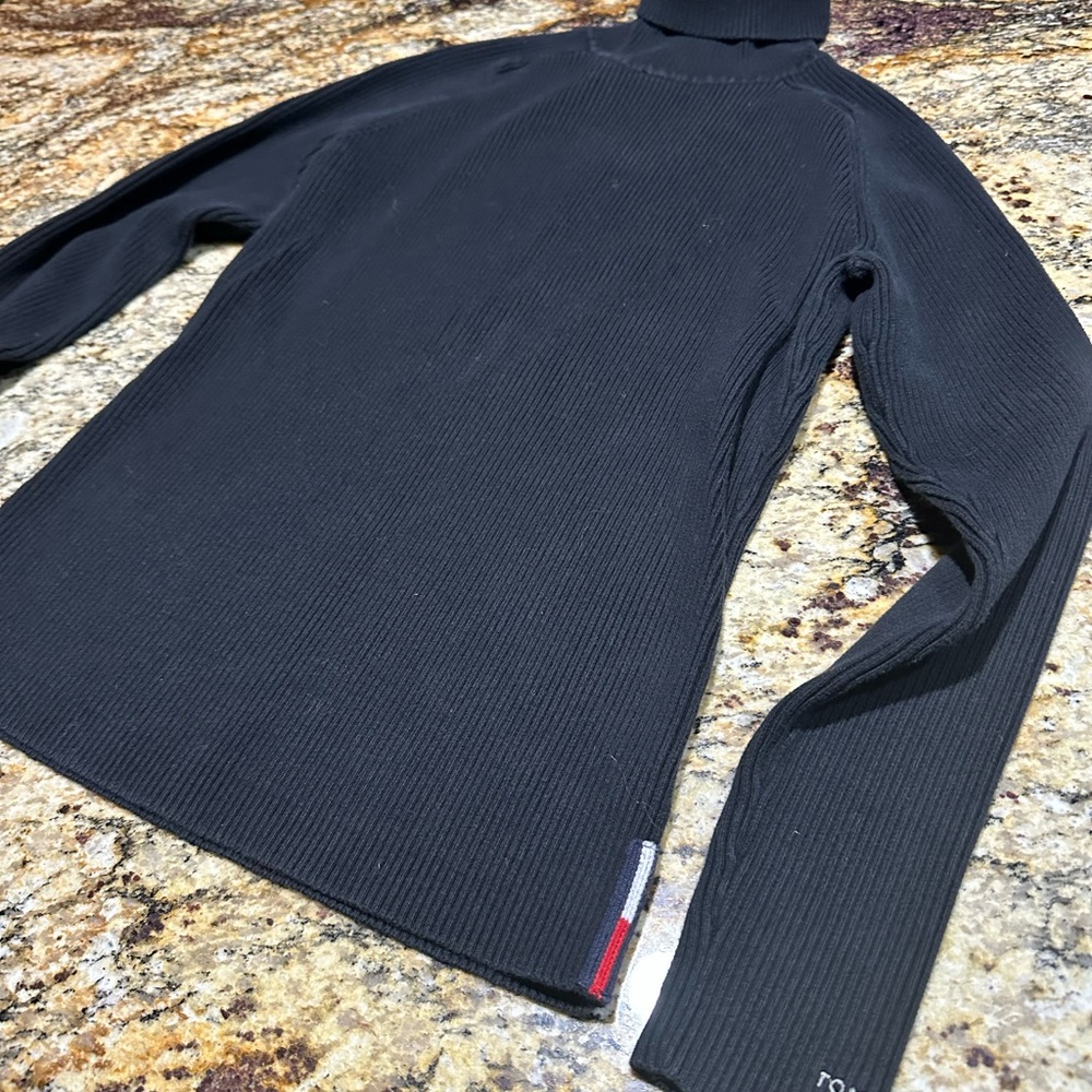 Tommy Hilfiger Classic Black Cowl Sweater